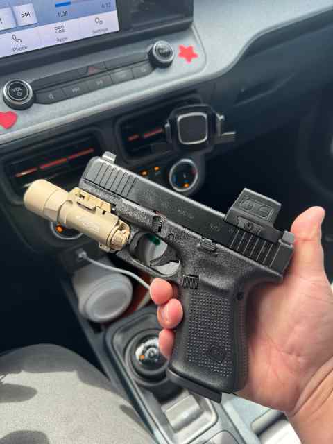 Glock 19 with factory 509t  cut