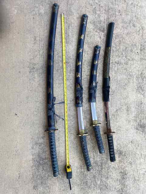 Samurai swords 