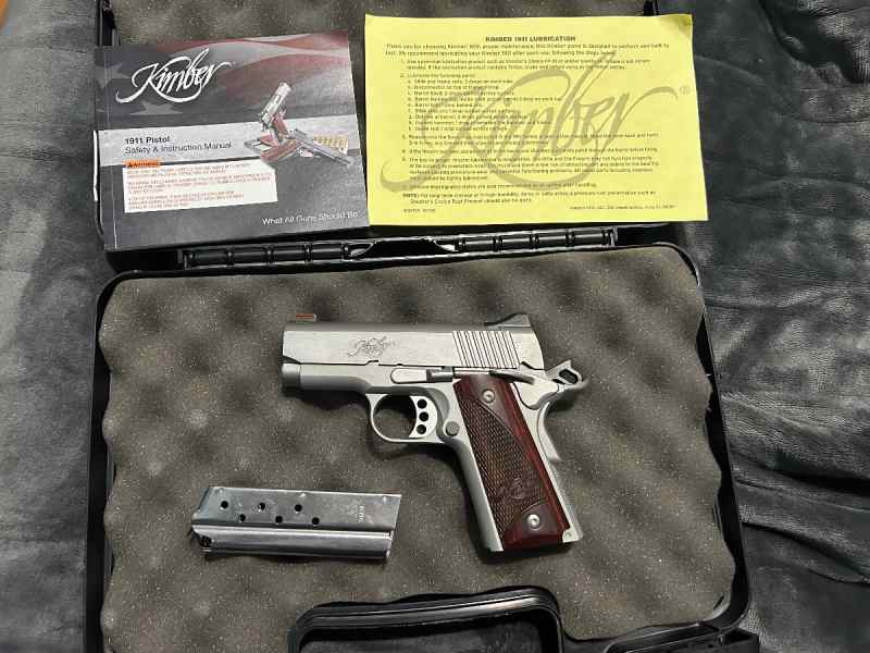 Kimber stainless Ultra Carry II