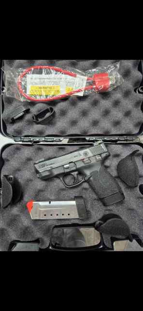 Smith &amp; Wesson M&amp;P .45 acp Shield 2.0 fiber optics