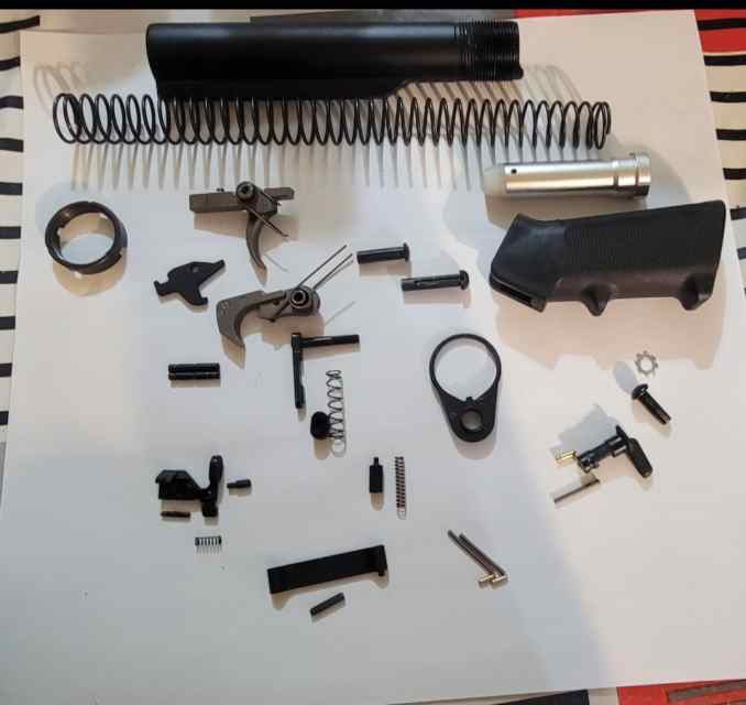 Ar15 Lower parts kit complete. 