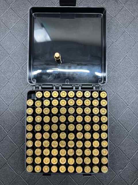 Winchester .380 ACP &amp; Case - 100 Rounds - FMJ FP