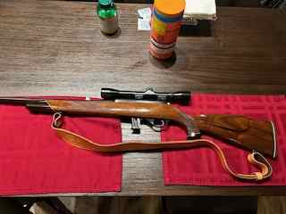 Weatherby XXII with Weatherby Scope and Sling