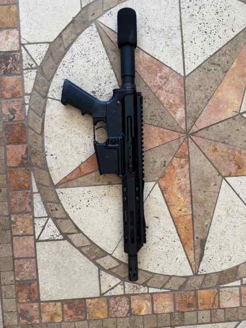 Side charging 300blk ar15 pistol $450
