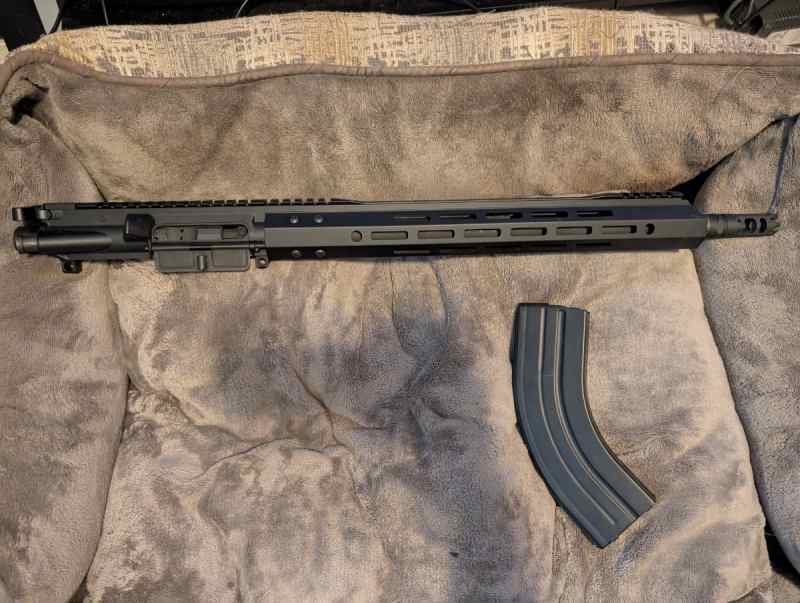 bca 16in 7.62x39 upper with upgraded bcg and ammo