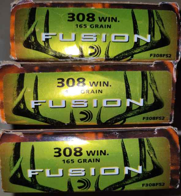 Federal Fusion . 308 165 gr