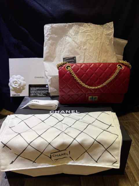 Chanel Aged Calfskin Quilted 2.55 Reissue 225 Flap