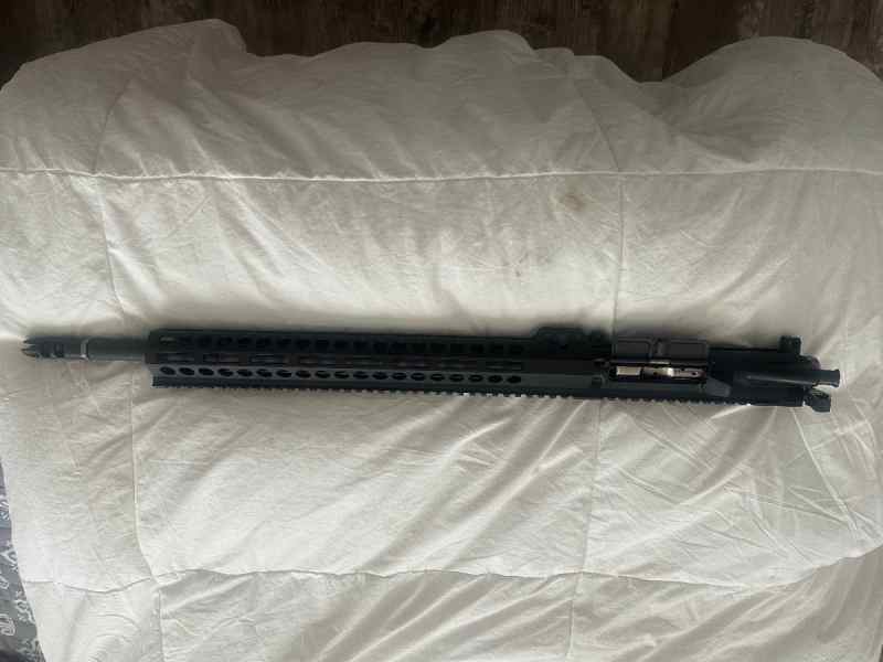 Complete Upper 5.56 18 inch Rainier Barrel