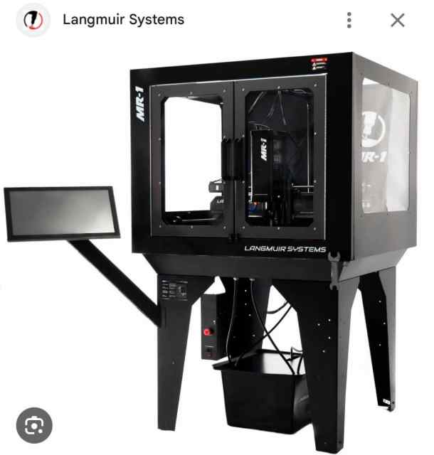 Langmuir Systems MR-1 CNC Gentry Mill
