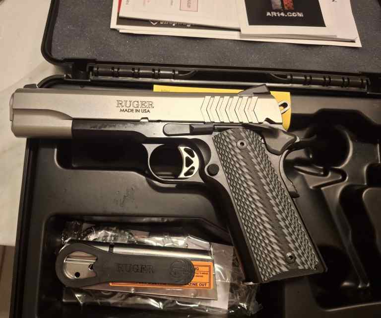 Ruger 9mm SR1911 stainless for sale