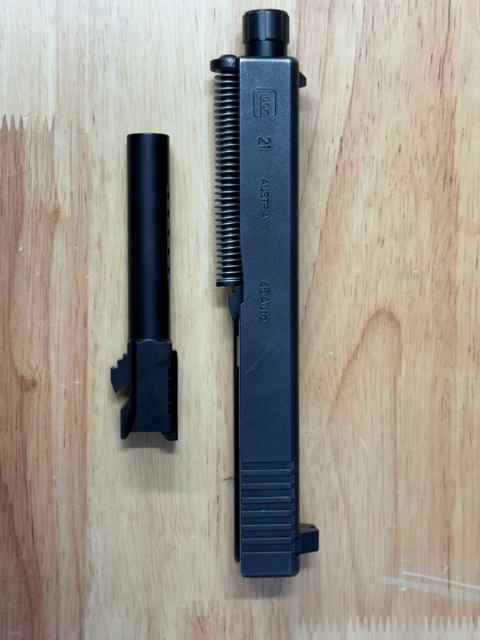 Glock 21 (Gen 4) Complete slide w/ threaded barrel