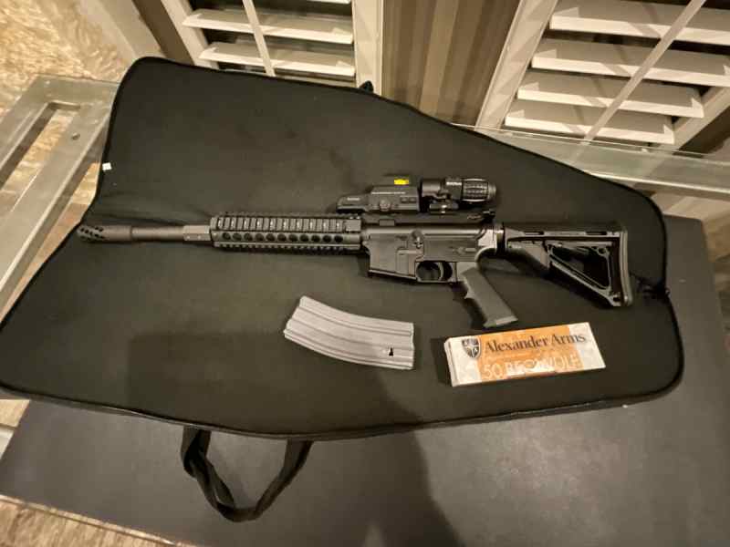Alexander Arms .50cal Beowulf Eotech Rifle .50 cal