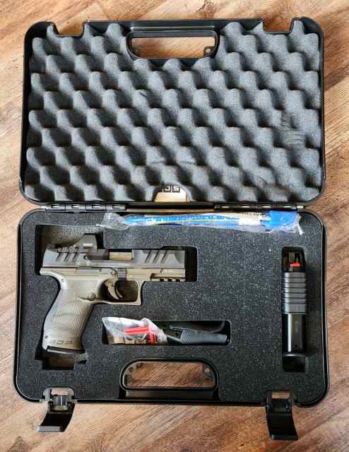 Walther PDP Compact 9MM with Holosun SCS PDP-GR