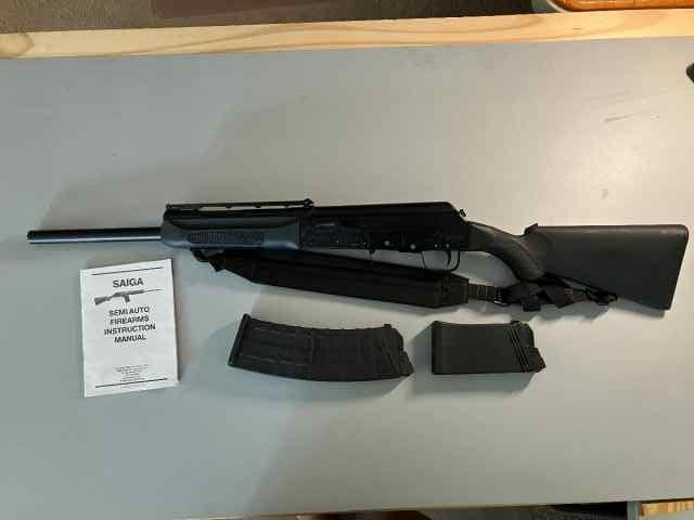 LNIB Saiga 12GA, with extra magazines