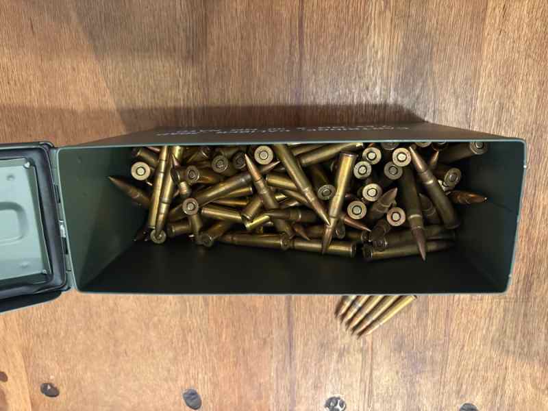 .303 British, 180 rds non-corrosive w/ammo can