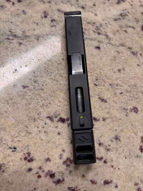 Moded glock 19 slide