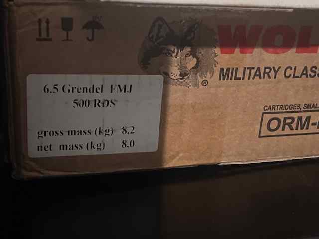 Wolf 6.5 Grendel Case