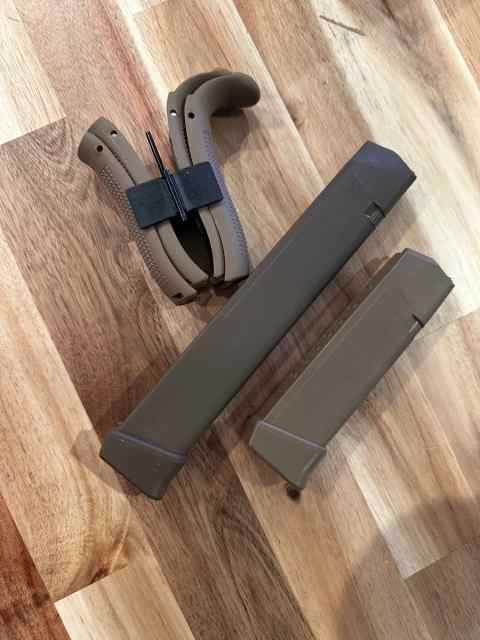 Glock 19x 17 22 34 35 45 package FDE Tan