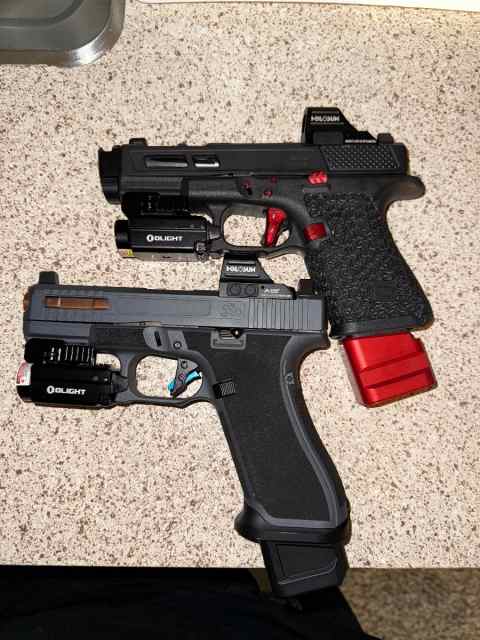 Glock 45 and Glock 19