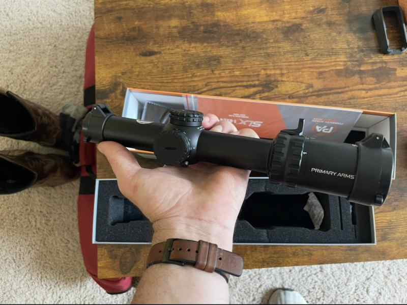 Primary Arms 1-6 SLX Nova Fiber Wire Gen IV LPVO
