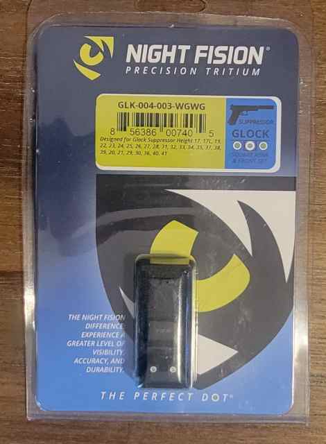 NEW Glock Suppressor Sights Night Fision $115.00