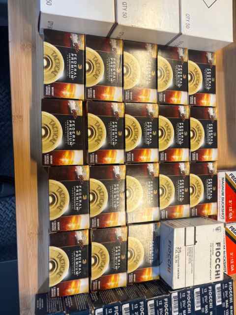 500 magnum rounds 12 gauge shot gun ammo 