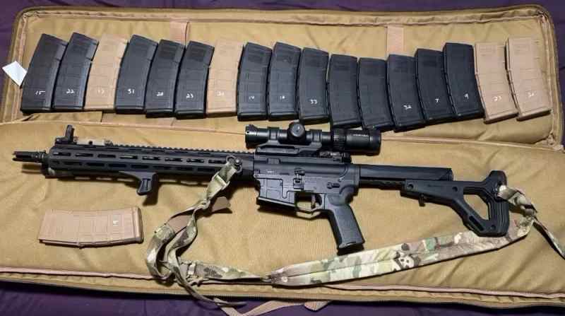 Radian and Knights AR-15