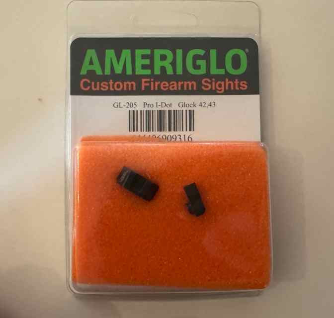 Ameriglo  i-DOT NIGHT SIGHTS  for Glock 43X