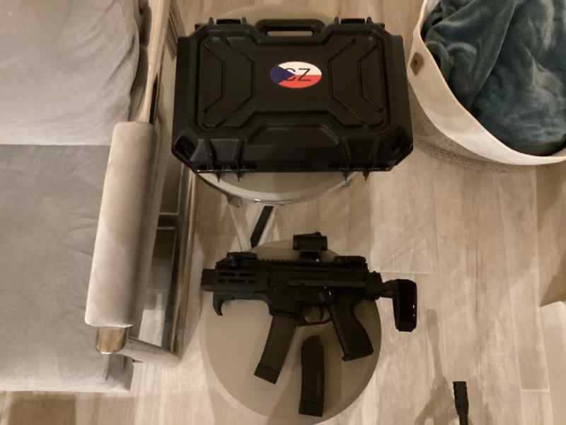 Scorpion Micro w/ Romeo 5 Red Dot