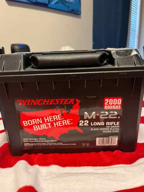 Winchester M22 .22 Long Rifle 40-Grain Rimfire
