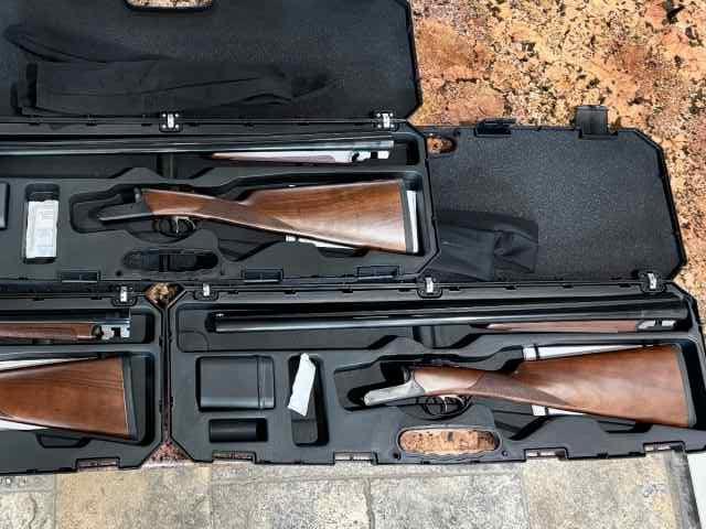 2- NEW CZ BOBWHITE SxS 12/20 GA