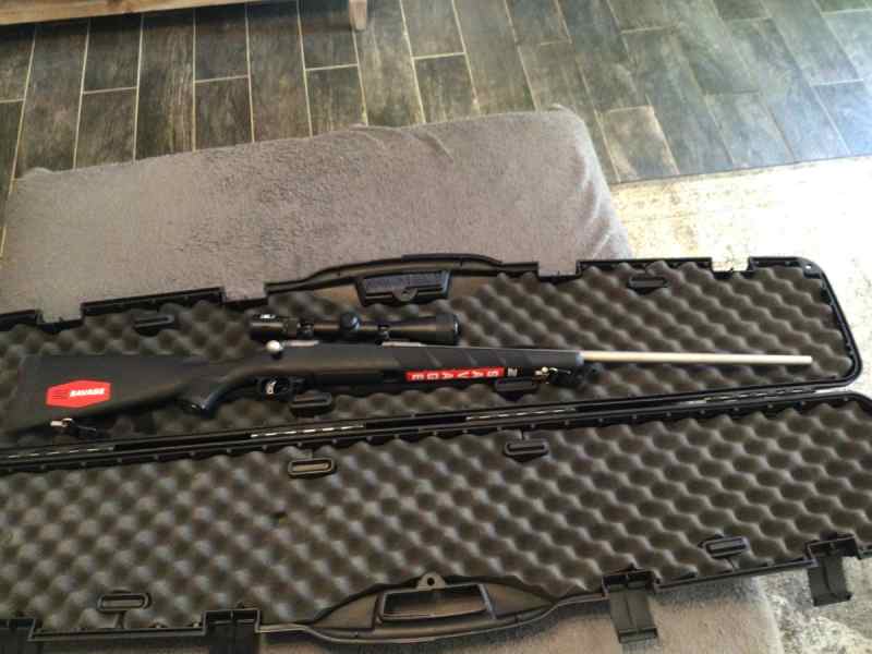 SAVAGE MODEL 116  chambered in 7mm with scope 