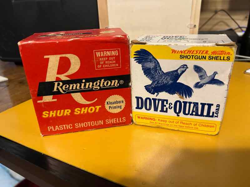 Vintage Shotgun Ammo
