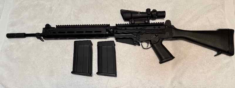 DSA 58 FAL with ACOG
