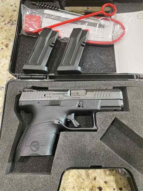 CZ P-10S/FACTORY BOX &amp; ACCESSORIES/$400