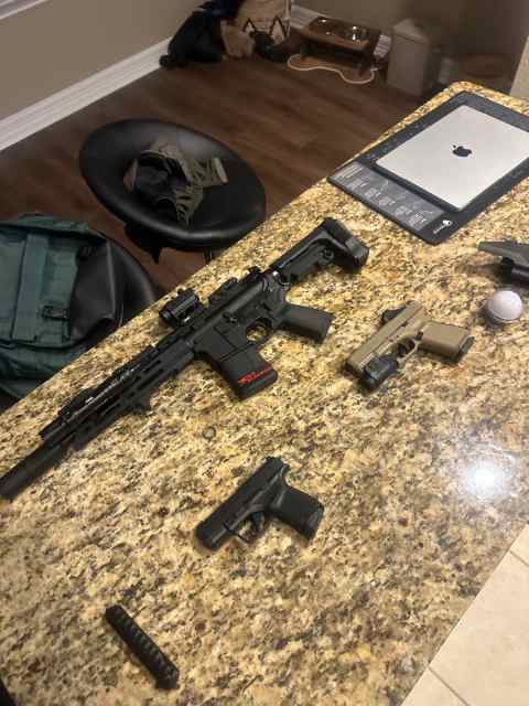 Diamondback 15 AR Pistol .300 black with extras 