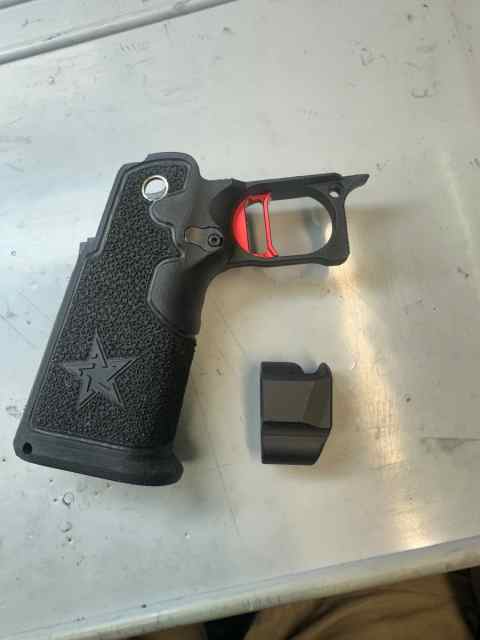 Staccato Stipples grip module and atlas trigger