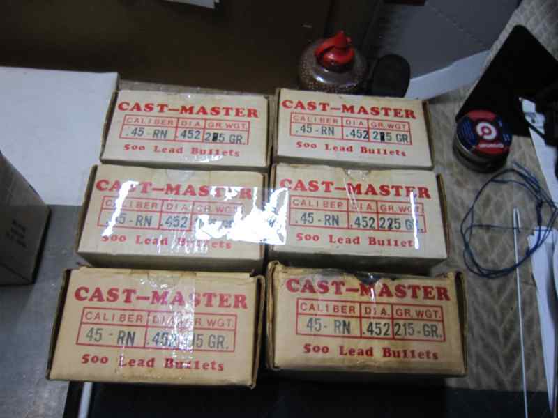  Lead Bullets .45 ACP &amp; FMJ .223 Ready 4 Reloading