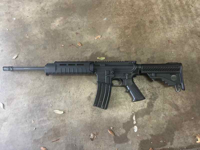 DPMS AR15. 16.5” barrel $500