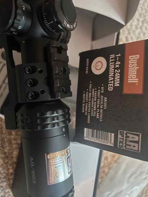 Bushnell 1-4x24 FFP illuminated AR LPVO