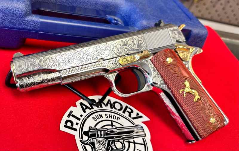 Colt 38 super engraved  starting from $2200