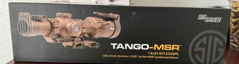 Sig sauer 1-8x24 LPVO MSR Tango 