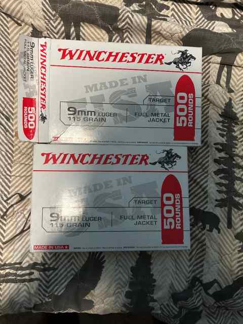 9mm Luger 115 grain 