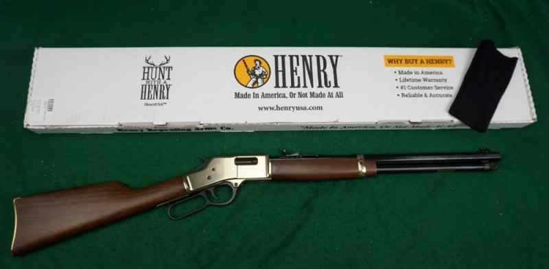 Henry H006 Big Boy Brass 38spl 357mag 20