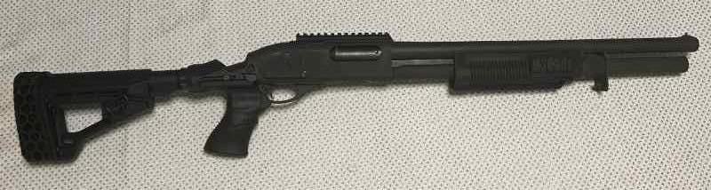 Remington 870 Police Pump (12GA) + Upgrades