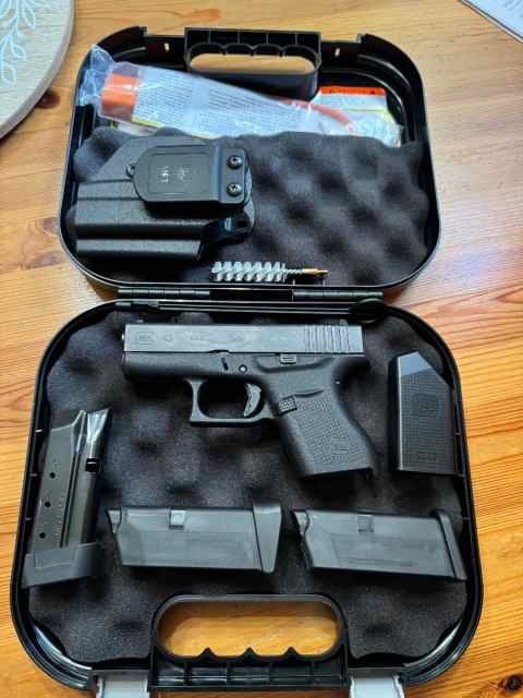 Glock 43 with extras for Holosun SCS for Glock