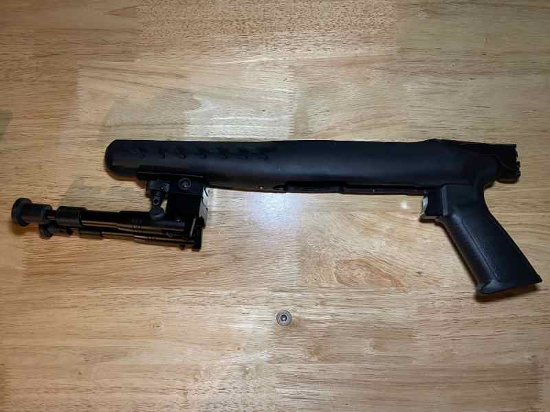 OEM 10/22 Charger Chassis - Bipod &amp; Brace Adapter