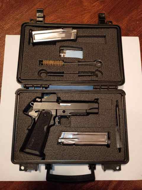 Tisas 1911 DS Duty B9R - 5&quot; Barrel (9mm) - Optics 