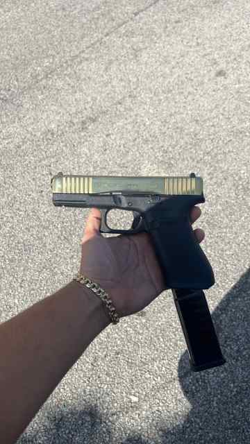 Gold glock 