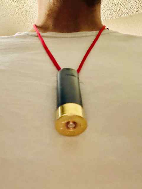 12 Gauge shell keychains 